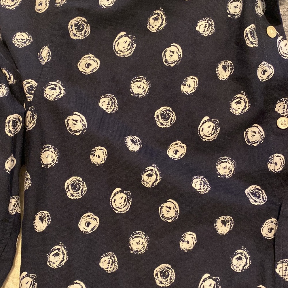 Navy Button Down - image 2